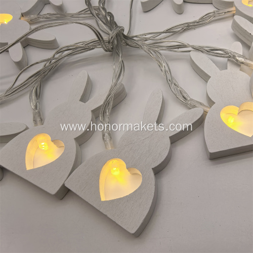 10PCS Rabbits String Lights